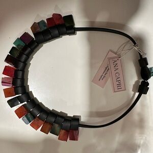 Fabulous Ana Capri Necklace Freshwater Natural Stone Jewelry NWT